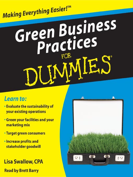 Title details for Green Business Practices for Dummies by Lisa Swallow - Available